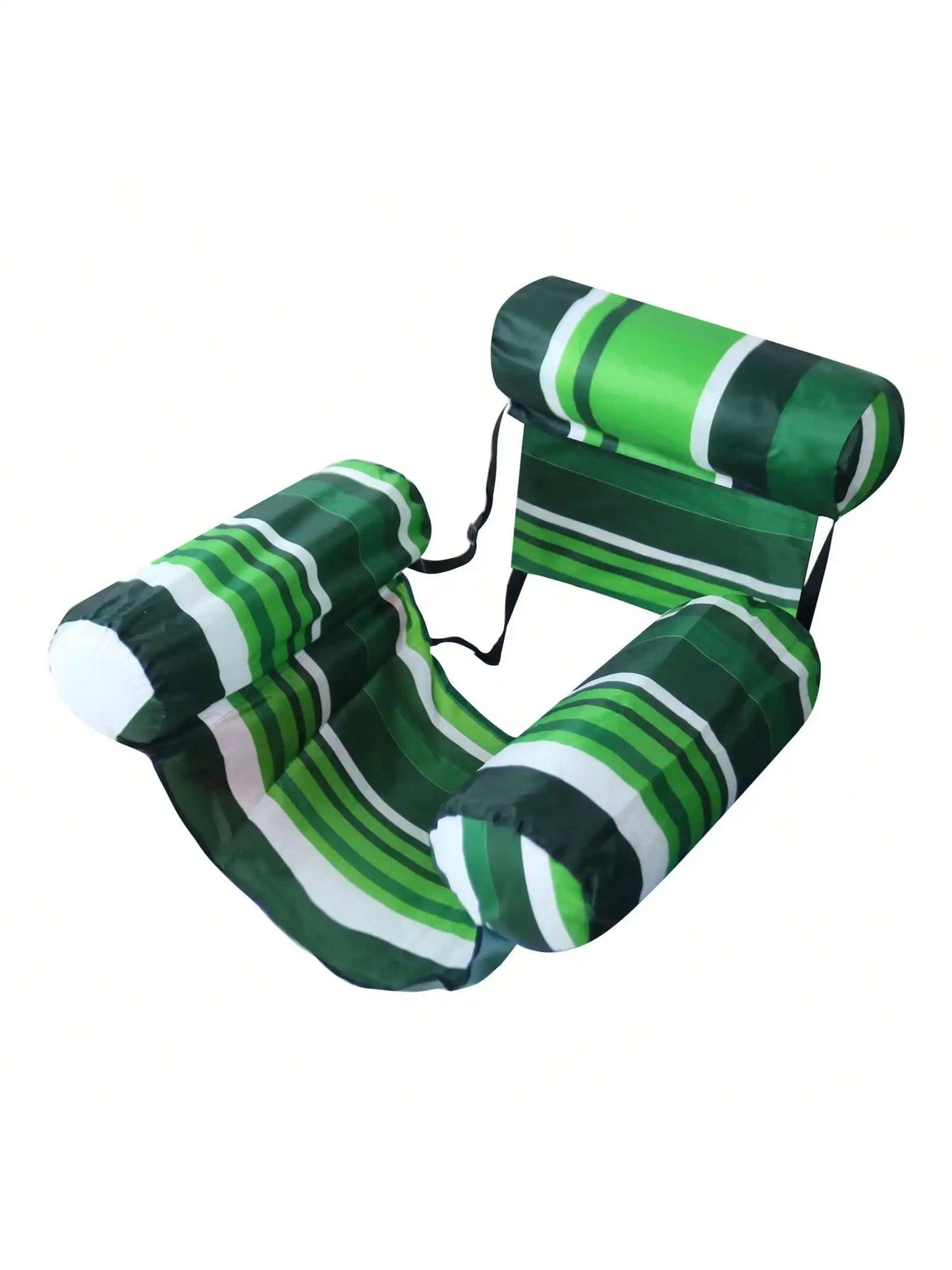 1pcs New Inflatable Water Hammock with Armrests PVC Floating Lounger Sofa for Adults Summer Print Pool Float Inflatable Lounger