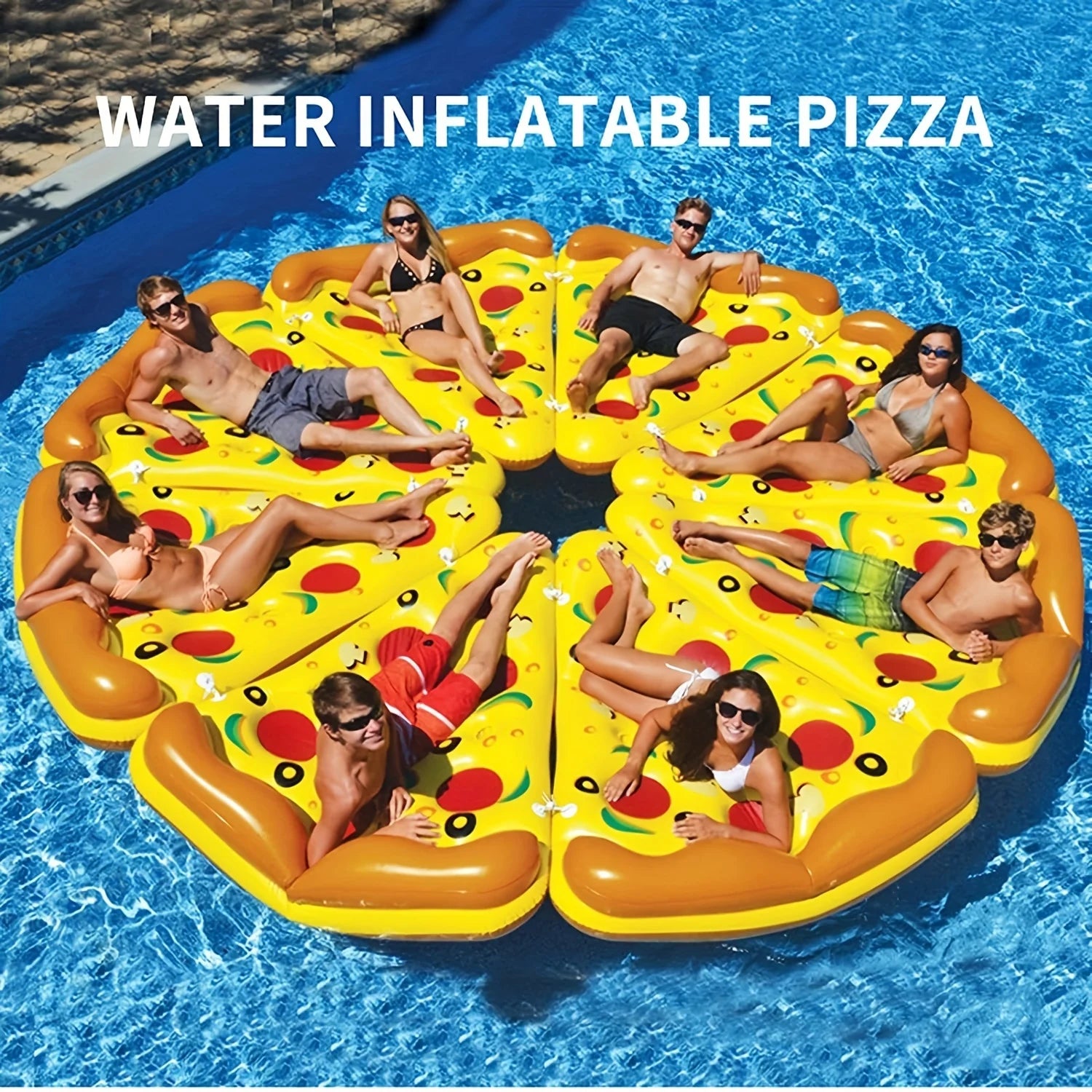 Giant Inflatable Pizza Slice