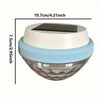 Solar floating LED pool light
