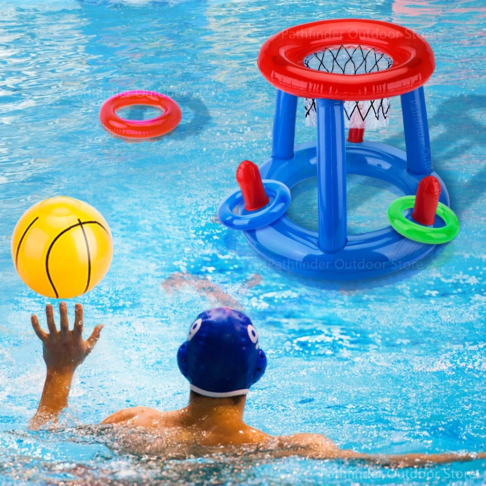 Inflatable Basketball & Billiards Pool Toy