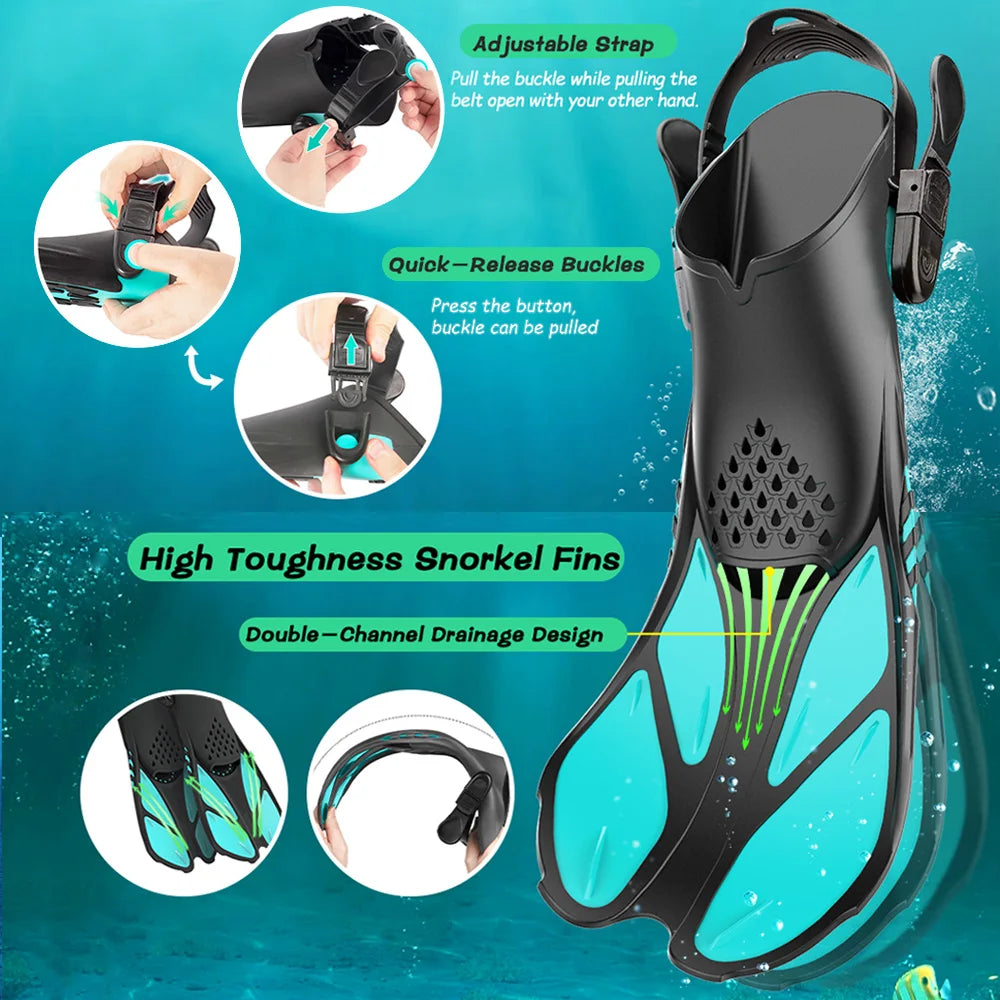 PoolFrolics Snorkel Fins